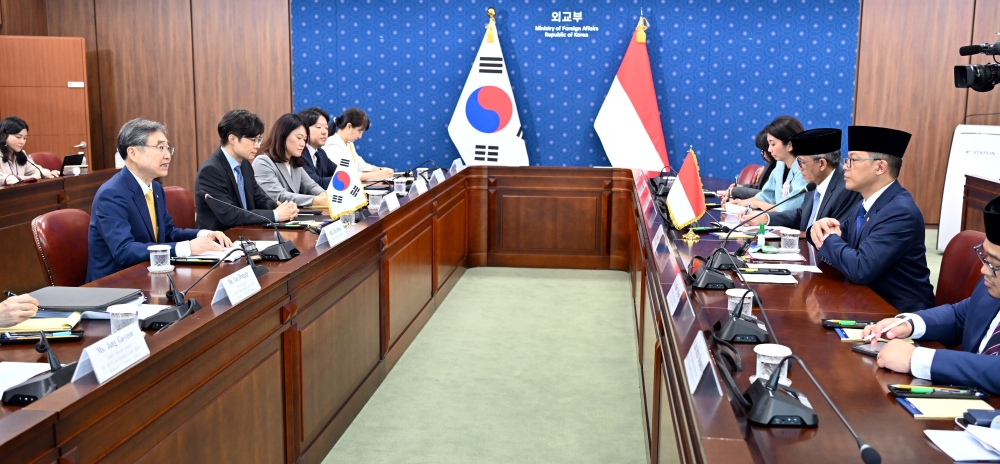 한-인도네시아 외교장관 회담